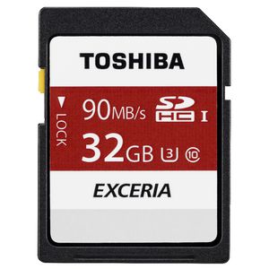 Toshiba 32GB Exceria SDHX Memory Card