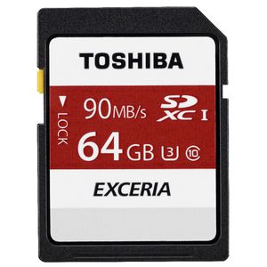 Toshiba 64GB Exceria SDHX Memory Card
