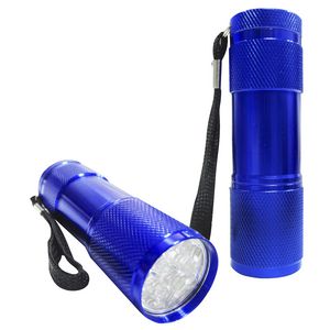 Mini LED Metallic Torch Blue