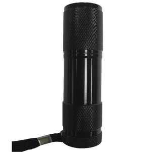 Mini LED Metallic Torch Black