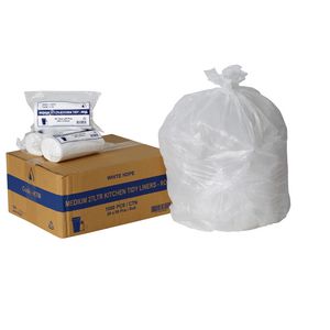 Tailored Packaging Kitchen Bin Liners 27L 1000 Pack White