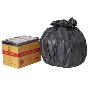 Tailored Packaging Heavy Duty Bin Liners 73L 250 Pack Black