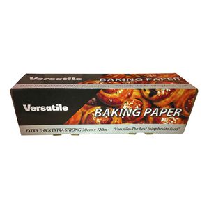 Versatile Catering Baking Paper 300mm x 120m