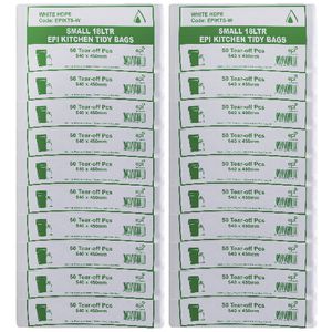 Tailored Packaging Degradable Bin Liner White 18L 1000 Pack