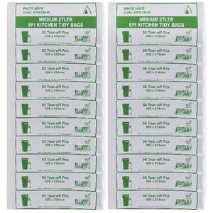 Tailored Packaging Degradable Bin Liner White 27L 1000 Pack