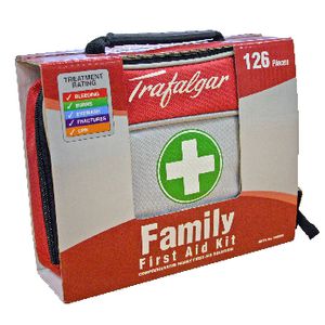 Trafalgar Family First Aid Kit 126 Piece
