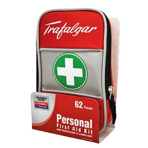 Trafalgar Personal First Aid Kit 62 Piece