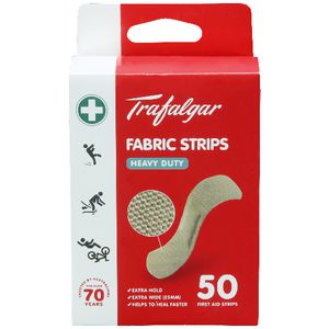Trafalgar Premium Fabric Strips Extra Wide 50 Pack