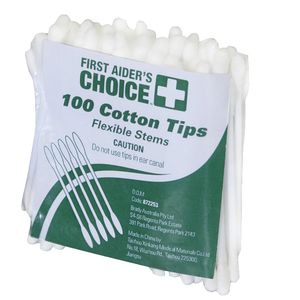 First Aiders Choice Cotton Buds 100 Pack