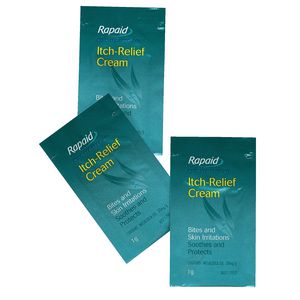 First Aiders Choice Rapaid Itch Relief Cream 1g Sachet