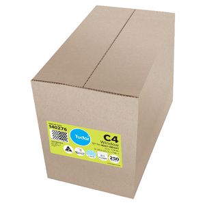 Tudor C4 Window Envelopes 250 Pack