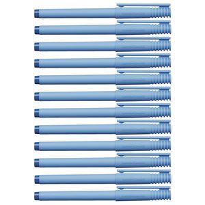 Uni-Ball Fine Point Rollerball Pens Blue 12 Pack