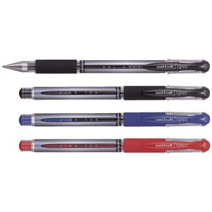 Uni-Ball Signo Grip Gel Pen 0.7 Assorted 4 Pack