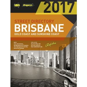 UBD 2017 Brisbane Street Directory 61st Edition