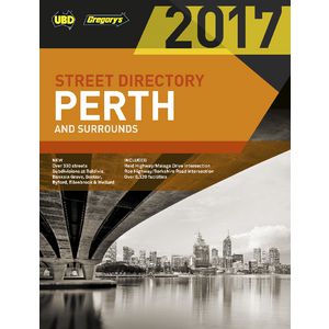 UBD 2017 Perth Street Directory 59th Edition