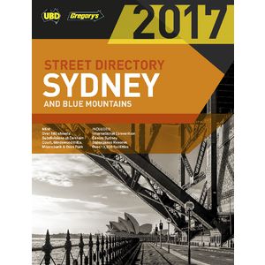 UBD 2017 Sydney Street Directory 53rd Edition