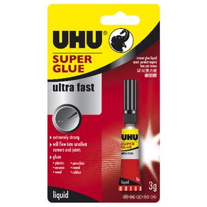 UHU Super Glue Ultra Fast 3g