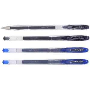 Uni-Ball Signo Fine Gel Pen 0.7 Assorted 4 Pack