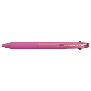 Uni Jetstream 3 Colour Rollerball Pen 0.7mm Pink