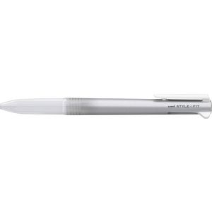 Uni Style Fit 3 Colour Multi Pen Body Only Silver