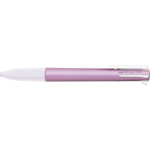 Uni Style Fit 5 Colour Multi Pen Body Only Metallic Pink