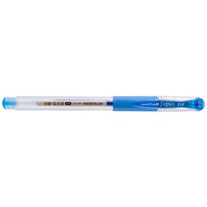 Uniball Signo DX Rollerball Gel Pen Light Blue
