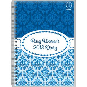 Upward Busy Woman A5 Week to View 2018 Diary