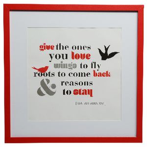 Icon Frame 16 x 16" with 12 x 12" Opening Red 10 Pack
