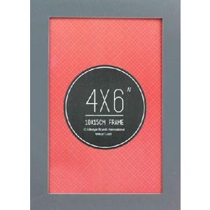 Lifestyle Brands Metropole Frame 4 x 6" Silver