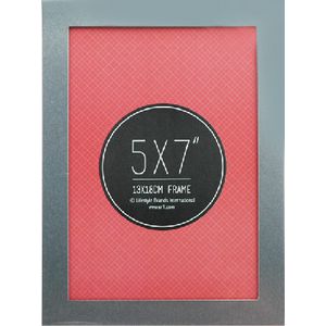 Lifestyle Brands Metropole Frame 5 x 7" Silver