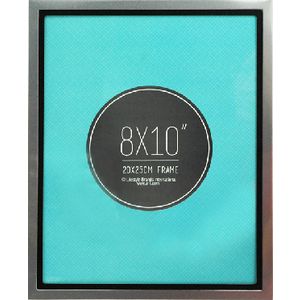 Lifestyle Brands Metropole Frame 8 x 10" Silver and Black