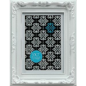 Emporium Frame 5 x 7" with 4 x 6" Opening White