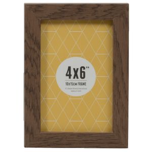 Promenade Frame 4 x 6" Brown 5 Pack