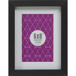 Promenade Frame 6 x 8" with 4 x 6" Opening Black 10 Pack