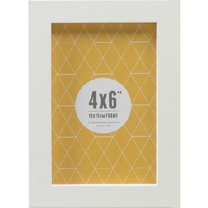 Promenade Frame 4 x 6" White 5 Pack