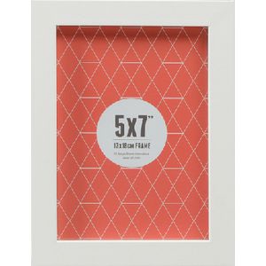 Promenade Frame 5 x 7" White