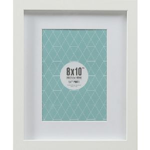 Promenade Frame 8 x 10" with 5 x 7" Opening White 10 Pack