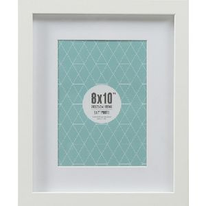 Promenade Frame 8 x 10" with 5 x 7" Opening White 5 Pack