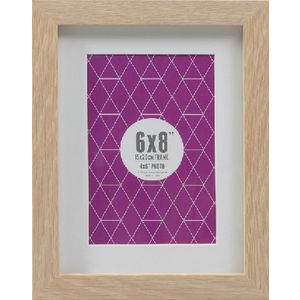 Promenade Frame 6 x 8" with 4 x 6" Opening Oak 5 Pack