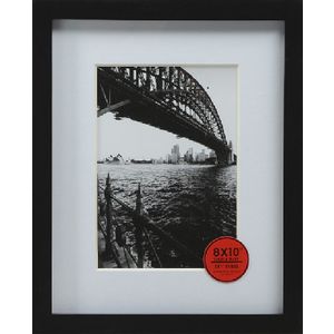 Adventure Frame 8 x 10" with 5 x 7" Opening Black 5 Pack