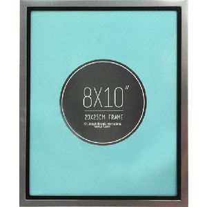 Lifestyle Brands Metropole Frame 8 x 10" Silver Black 5 Pack