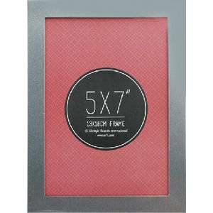 Lifestyle Brands Metropole Frame 5 x 7" Silver 5 Pack