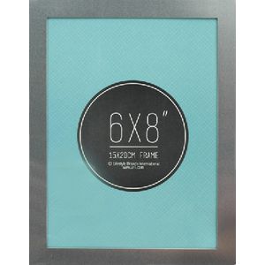 Lifestyle Brands Metropole Frame 6 x 8" Silver 5 Pack