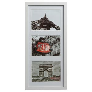 Icon Frame 3 Opening 5 x 7" White 5 Pack
