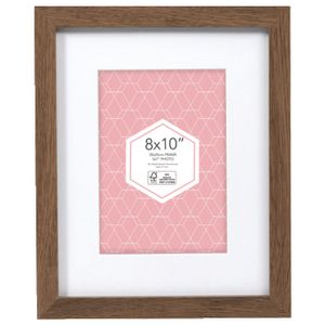 Promenade Frame 8 x 10" with 5 x 7" Opening Brown