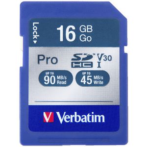 Verbatim Pro SDHC Card 16GB