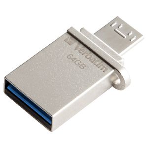 Verbatim 64GB Store N Go USB3.0/Micro USB Flash Drive