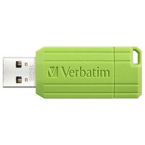 Verbatim 16GB Store'n'Go Pinstripe USB Flash Drive Green