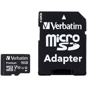 Verbatim Premium Micro SDHC Card 16GB