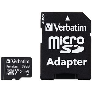 Verbatim Premium Micro SDHC Card 32GB